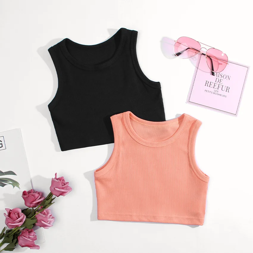 Baby Clothing For Sale - 여아용 민소매 티셔츠, 재즈 베이비 탱크