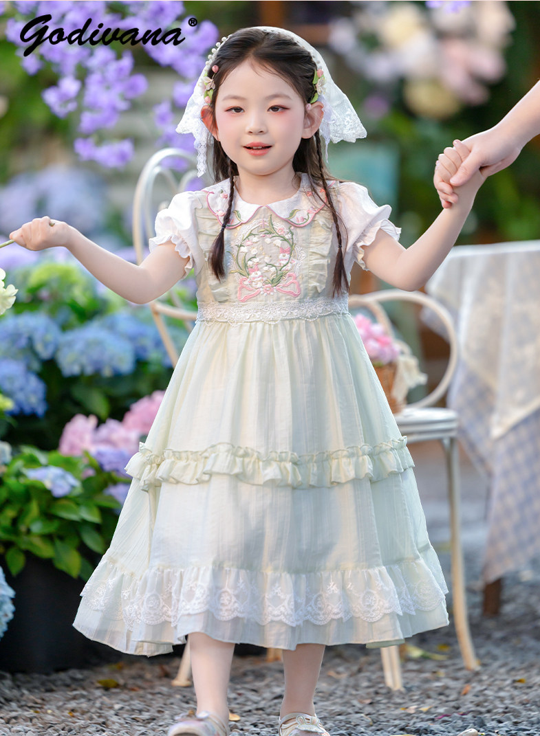 Baby Clothing High End - 달콤한 여자 아기 여름 2026 신상