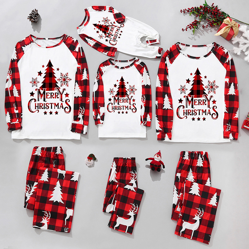 Romper Onesie Baby - 크리스마스 가족 일치하는 의상 엄마 아빠