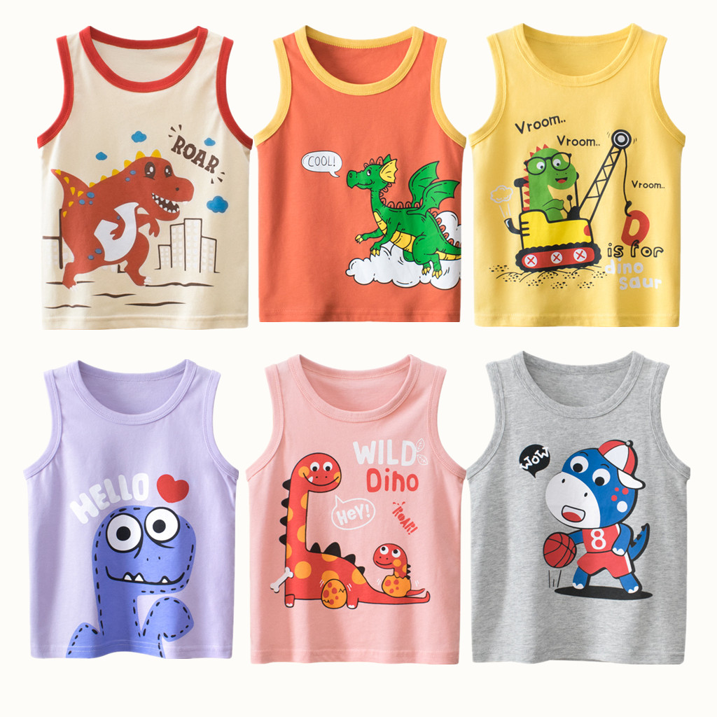 Baby Clothing For Sale - 2023 여름 여아용 어린이 조끼, 100%