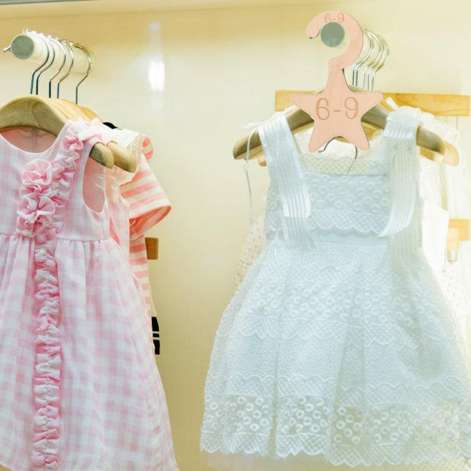 7개입 아기옷 수납장 분리대 나무 사이즈 분리대 유아용 - Baby Clothing Wardrobe 리뷰 및 가격