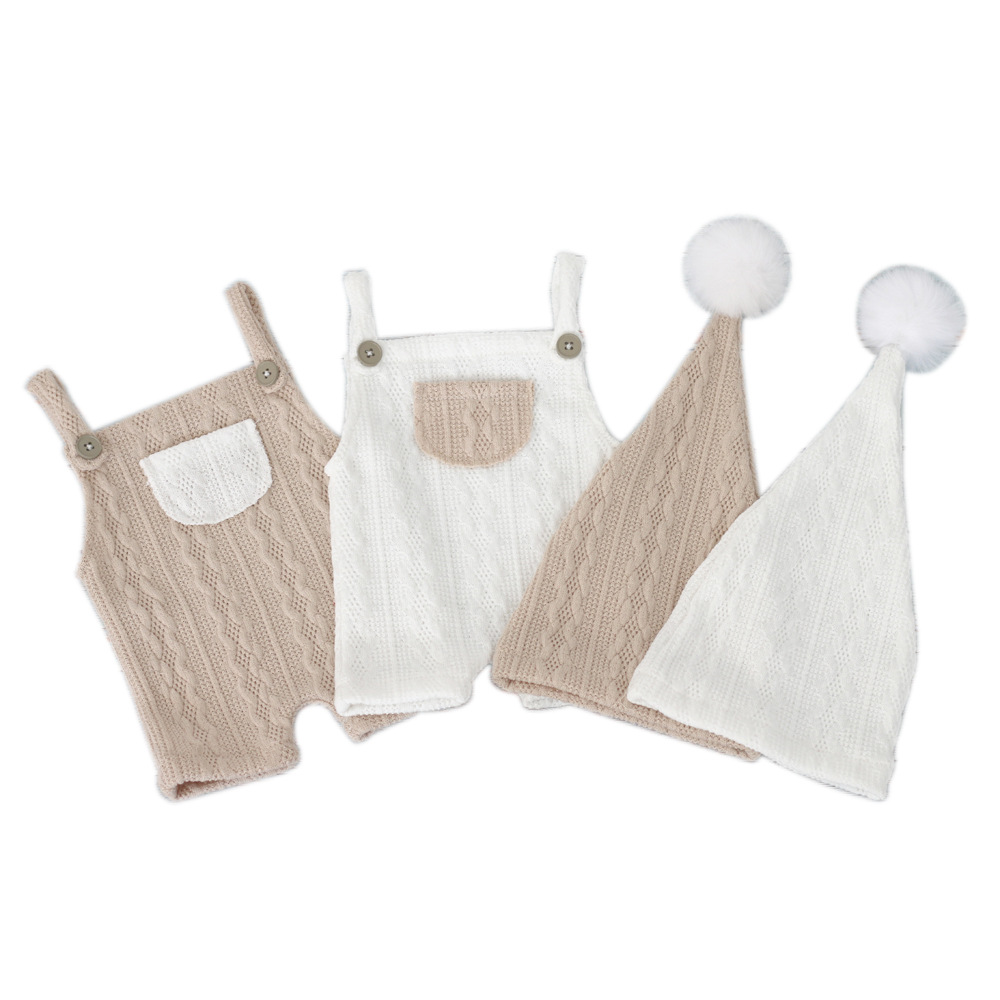 신생아 사진 소품 복장 모자 아기 Romper 바디 슈 - Romper Onesie Baby 리뷰 및 가격