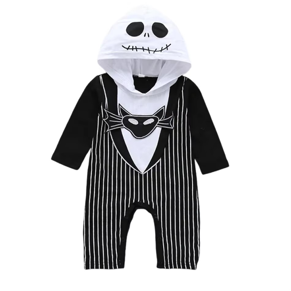 아기 소년 후드 롬퍼 할로윈 코스프레 잭 호러 나이트메 - Romper Onesie Baby 리뷰 및 가격
