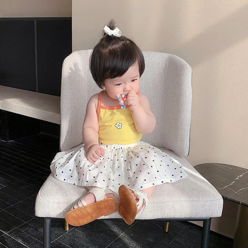 아동 여름옷 여아 귀여운 만화 탱크탑 아동 한국 캐주얼 - Baby Clothing For Sale 리뷰 및 가격