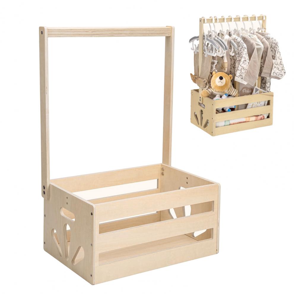 수납 선반 독특한 신생아 선물 정리함 매끄러운 모서리의 - Baby Clothing Rack For Baby Shower 리뷰 및 가격
