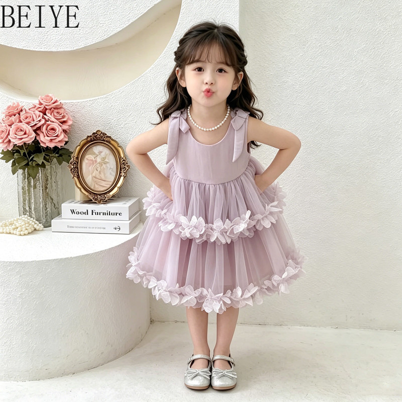 어린이 꽃 디자인 의류 여름 새로운 프랑스어 슈퍼 멋진 - Baby Clothing High End 리뷰 및 가격