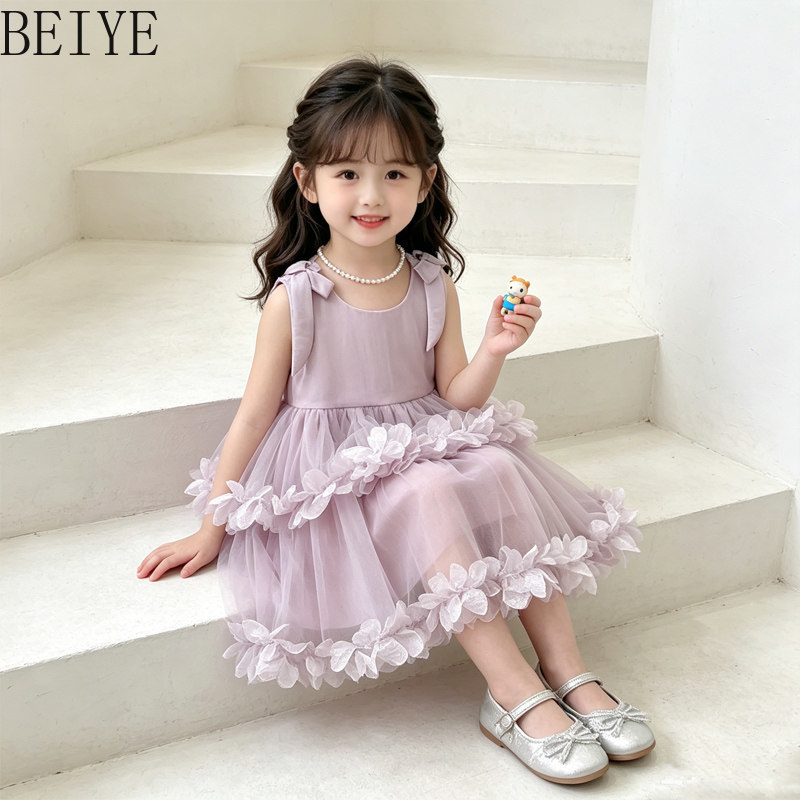 어린이 꽃 디자인 의류 여름 새로운 프랑스어 슈퍼 멋진 - Baby Clothing High End 리뷰 및 가격